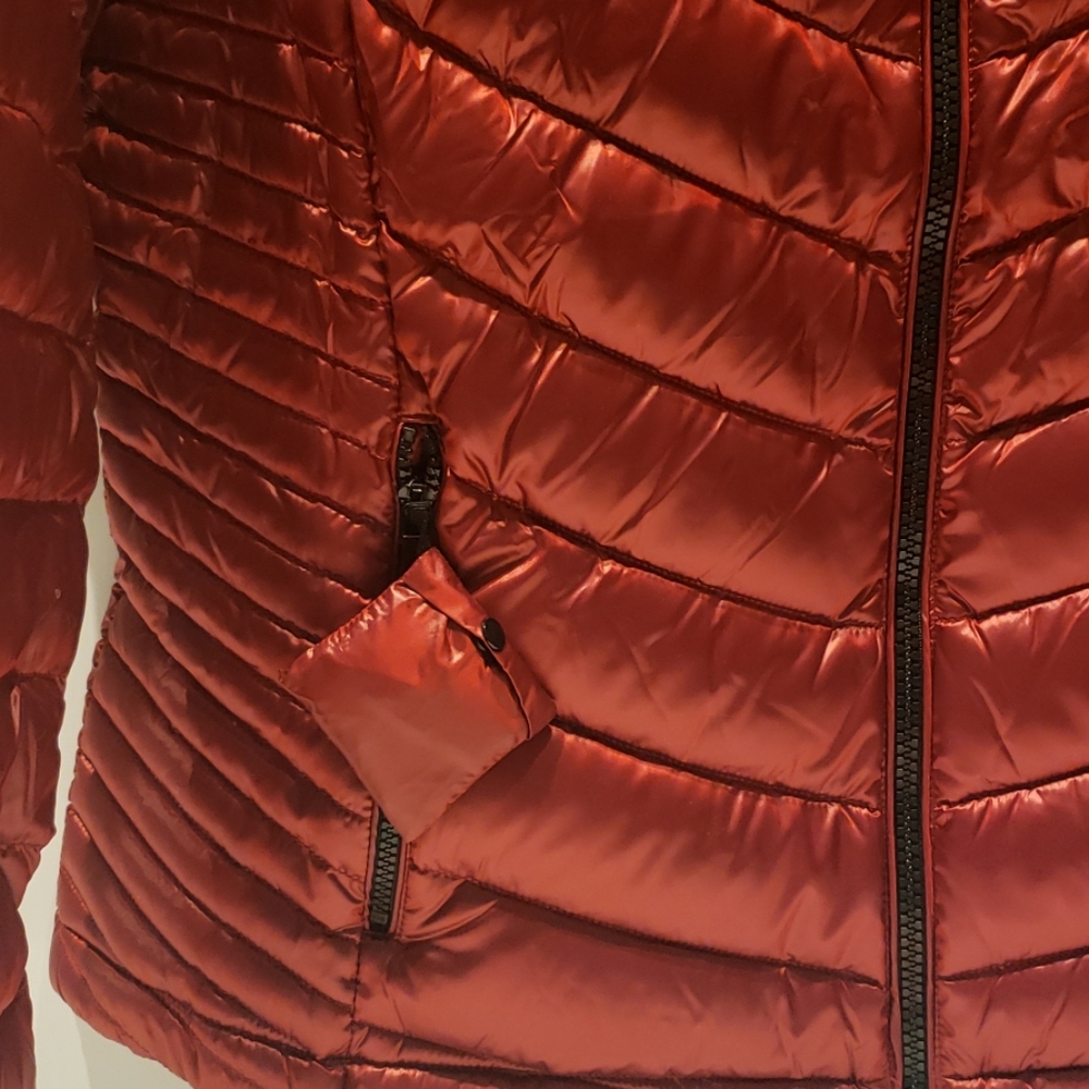 Calvin Klein Plus Size NWT Packable Down Jacket 1X - Picture 3 of 8